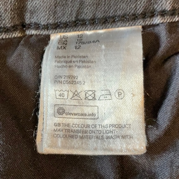 H&M Gray Skinny Jeans Stretchy Modern Fit - Picture 4 of 6